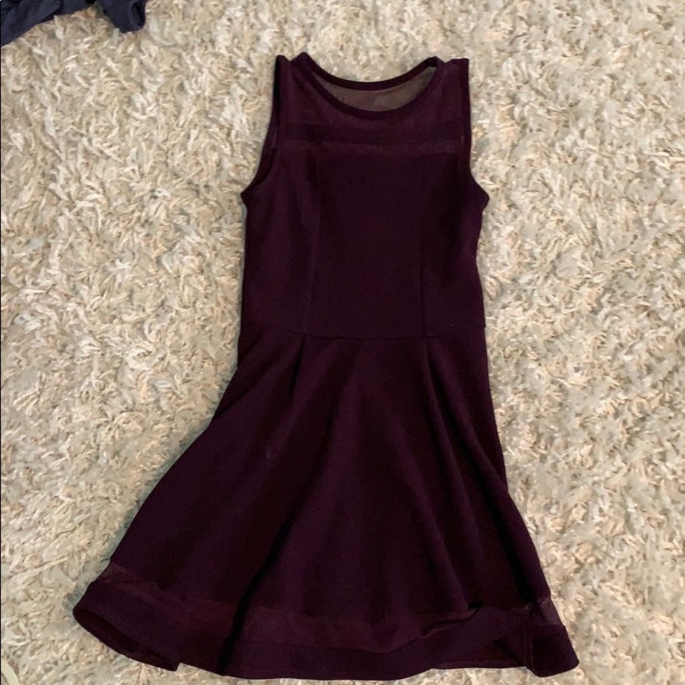 Maroon dress